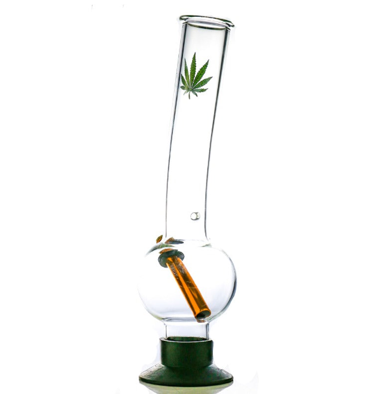 34cm Glass water pipe